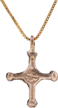 CURIOUS EUROPEAN CROSS NECKLACE, 9th-12th CENTURY - Fagan Arms (8202683252910)