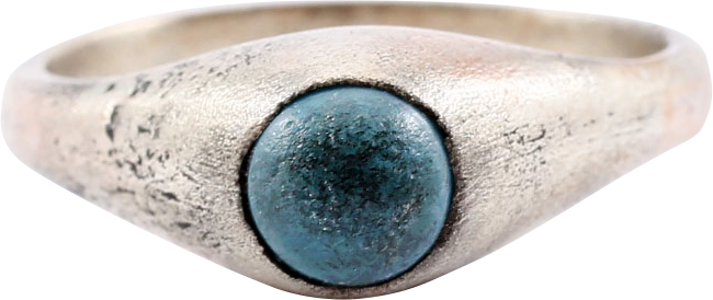 FINE EUROPEAN NOBLE WOMAN'S RING C.1200-1300, SIZE 9 1/4