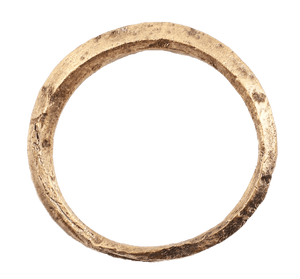  - VIKING COIL RING, 9TH-10TH CENTURY AD, SIZE 10 1/4