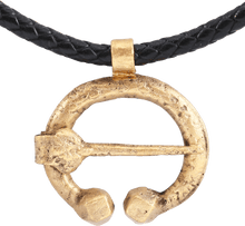 SUPERB VIKING PROTECTIVE BROOCH NECKLACE, 850-1050 AD - Picardi Jewelers