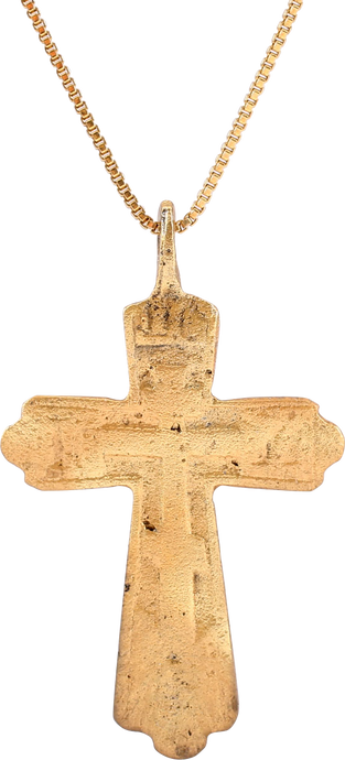 ELEGANT EASTERN EUROPEAN CHRISTIAN CROSS, 17th-18th CENTURY - Fagan Arms (8202604806318)