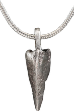 GREEK BRONZE ARROWHEAD PENDANT NECKLACE, HELLENISTIC, 300-100 BC. - Fagan Arms (8202646716590)
