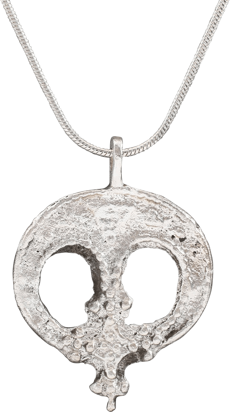 VIKING LUNAR PENDANT NECKLACE - Picardi Jewelers