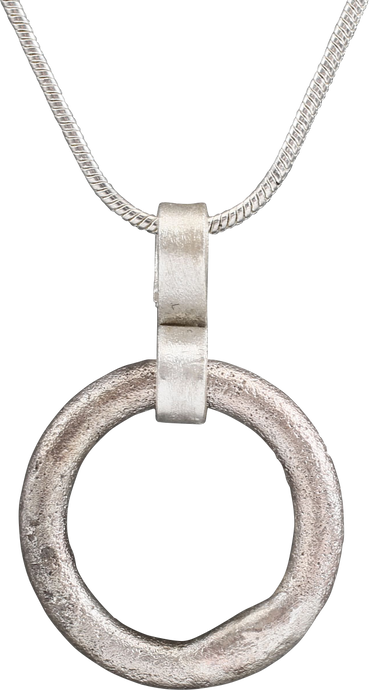  - CELTIC PROSPERITY RING NECKLACE C.400-100 BC (7812823417006)