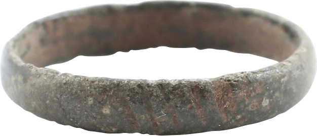 VIKING WOMAN’S WEDDING RING, C.850-1050 AD, SIZE 6 1/4 - Picardi Jewelers