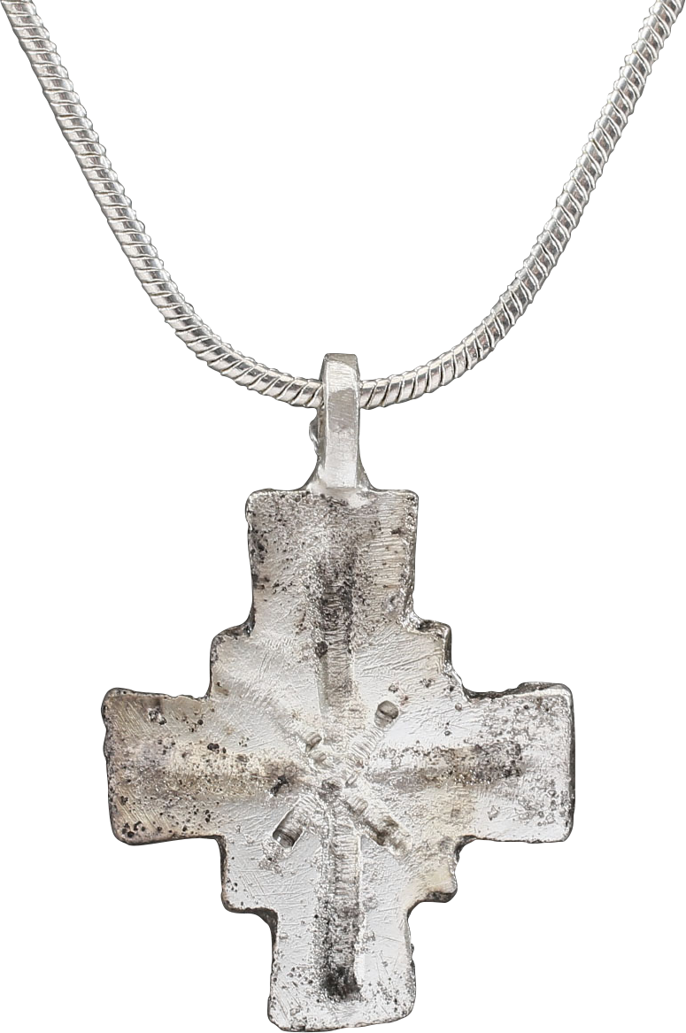 CHARMING EUROPEAN PILGRIM'S OR CRUSADER’S CROSS - Picardi Jewelry