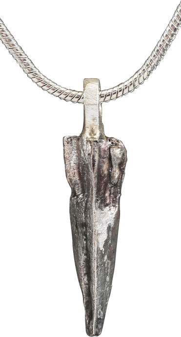 FINE ROMAN ARROWHEAD PENDANT NECKLACE, 100 BC-100 AD - Fagan Arms (8202672898222)