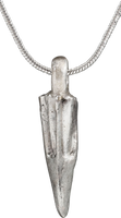 ROMAN ARROWHEAD NECKLACE PENDANT, 1ST-3RD CENTURY AD - Picardi Jewelry