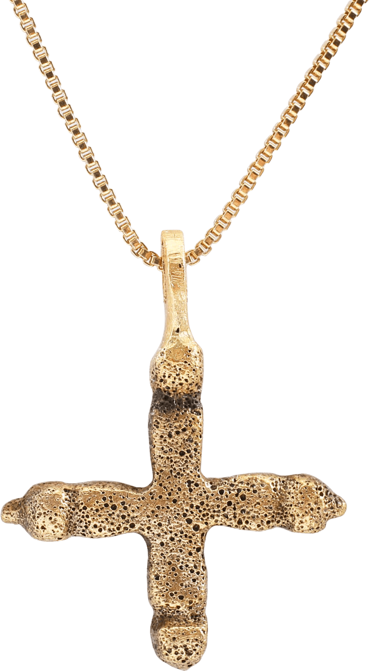 GOOD SAXON CONVERT’S CROSS C.800-1000 AD - Picardi Jewelers