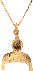 FINE VIKING LUNAR PENDANT NECKLACE, 10TH-11TH CENTURY AD - Picardi Jewelers