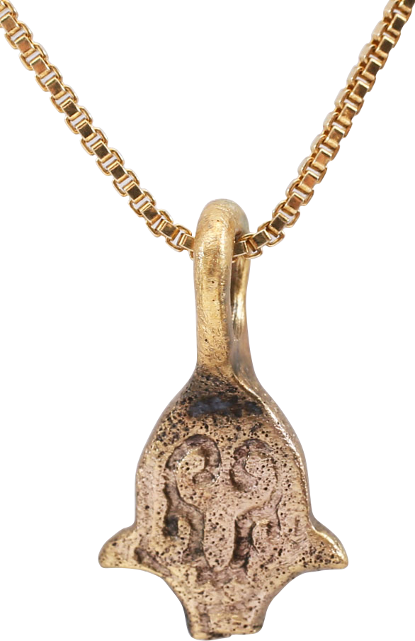 GOTHIC EUROPEAN PENDANT, 10TH-13TH CENTURY AD - Picardi Jewelry