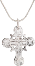 FINE EUROPEAN CROSS NECKLACE, 17TH CENTURY - Picardi Jewelry