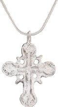 FINE EUROPEAN CROSS NECKLACE, 17TH CENTURY - Picardi Jewelry