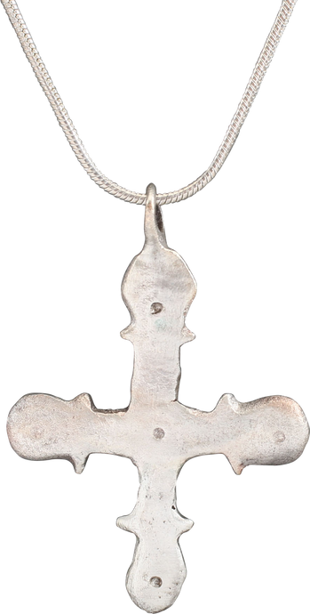BYZANTINE CROSS NECKLACE, C.700-1000 AD - Picardi Jewelry