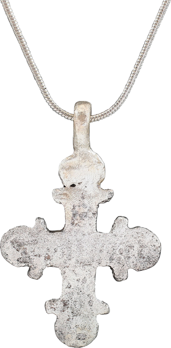 BYZANTINE CROSS NECKLACE, C.700-1000 AD - Picardi Jewelry