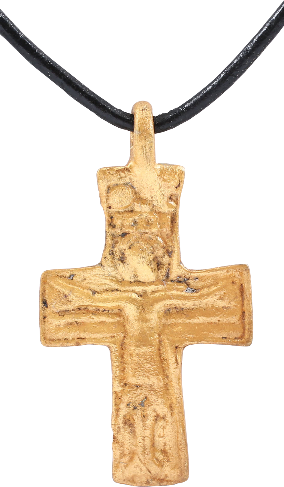 FINE GOTHIC CRUCIFIX/CROSS C.1300-1450 - Picardi Jewelry