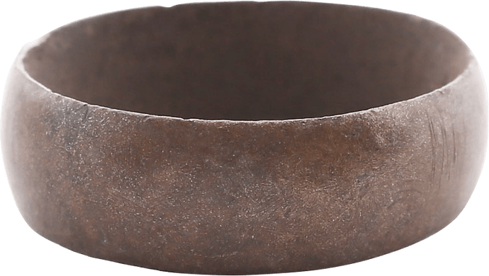 RARE COPPER VIKING RING, C.900-1050 AD, SIZE 8 - Picardi Jewelers