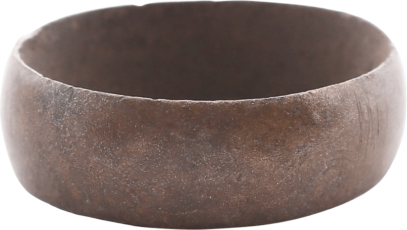  - RARE COPPER VIKING RING, C.900-1050 AD, SIZE 8