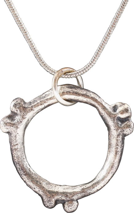 CELTIC PROSPERITY RING NECKLACE, C.300-100 BC (8202531897518)