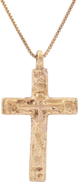 FINE EASTERN EUROPEAN CHRISTIAN CROSS NECKLACE, 17th-18th CENTURY - Picardi Jewelry