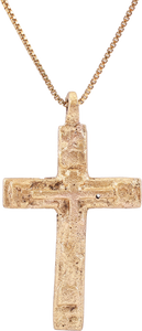 FINE EASTERN EUROPEAN CHRISTIAN CROSS NECKLACE, 17th-18th CENTURY - Fagan Arms (8202650058926)
