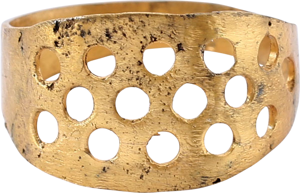 VIKING WARRIOR’S SHIELD RING, 10TH CENTURY AD, SIZE 7 ½ - Fagan Arms (8202626564270)