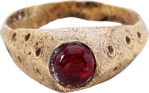 EUROPEAN NOBLEWOMAN’S RING C.1300, SIZE 3 ¾ - Fagan Arms (8202648879278)