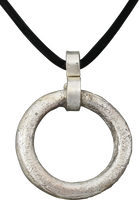 CELTIC PROSPERITY RING NECKLACE, C.400-100 BC - Picardi Jewelry