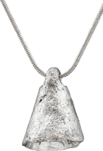 CELTIC VOTIVE BELL NECKLACE, 7th-5th CENTURY BC. - Picardi Jewelry