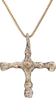 EUROPEAN CONVERT’S CROSS NECKLACE, C.800-1000 AD - Picardi Jewelry