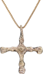 EUROPEAN CONVERT’S CROSS NECKLACE, C.800-1000 AD - Picardi Jewelry