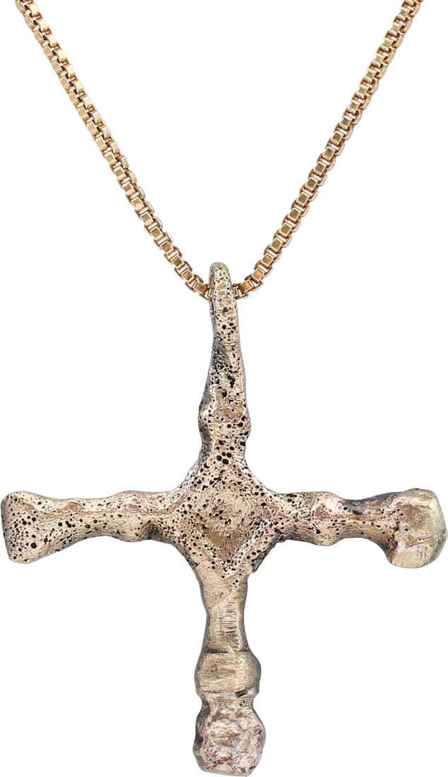 EUROPEAN CONVERT’S CROSS NECKLACE, C.800-1000 AD - Picardi Jewelry