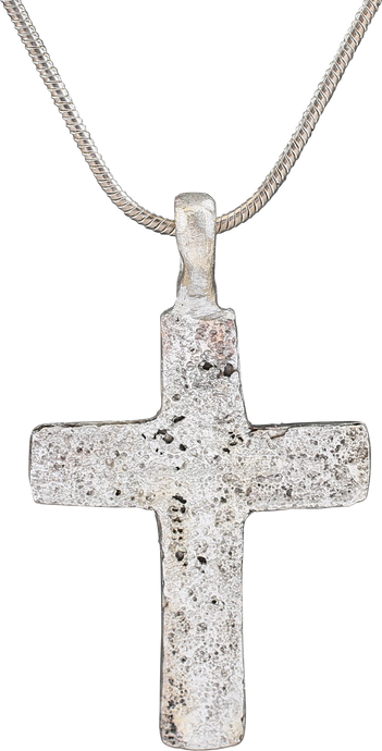 MEDIEVAL EUROPEAN CROSS NECKLACE, 10TH-14TH CENTURY AD - Picardi Jewelry