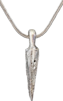 HELLENISTIC GREEK ARROWHEAD PENDANT NECKLACE, 300 - 100 BC - Fagan Arms (8202698653870)
