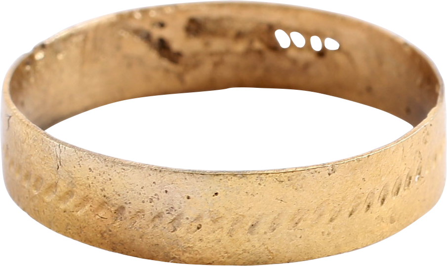 ANCIENT VIKING WEDDING RING, SIZE 9 ¼ - Fagan Arms (8202612179118)