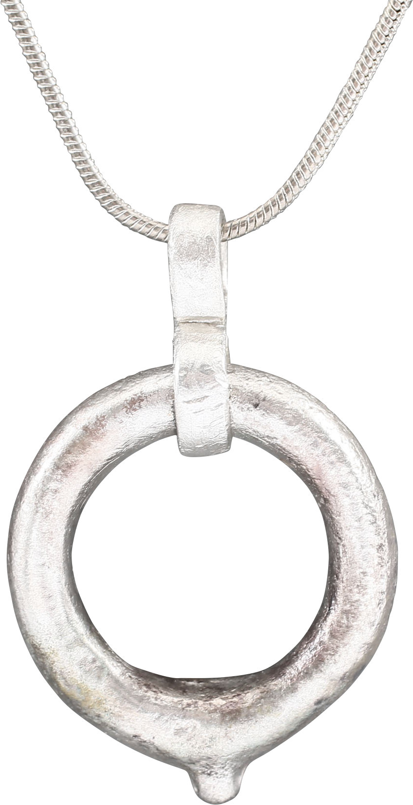 CELTIC PROSPERITY RING NECKLACE, C.300-100 BC - Picardi Jewelry