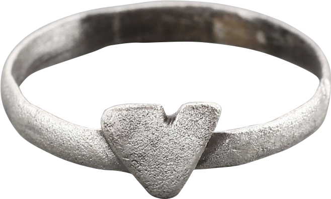 ENGLISH SWEETHEART OR WEDDING RING, TUDOR PERIOD, 11 1/2 - Fagan Arms (8202630267054)