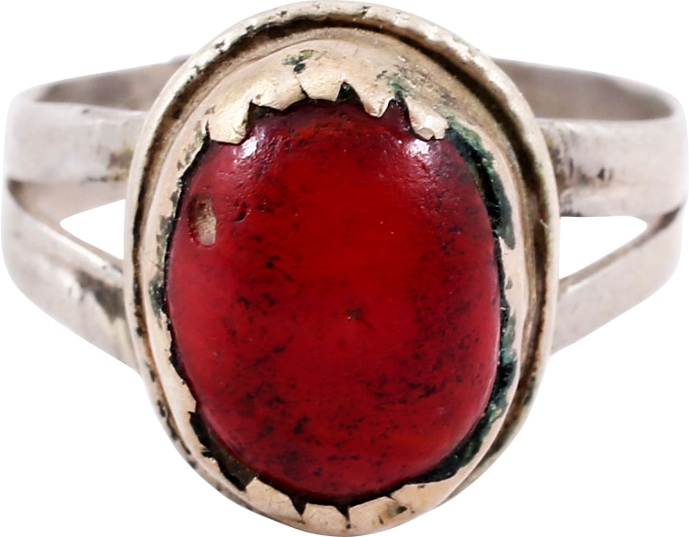 GOOD EASTERN EUROPEAN GYPSY RING, SIZE 8 1/2 - Picardi Jewelry