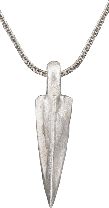 GREEK ARROWHEAD PENDANT NECKLACE, 300 - 100 BC - Fagan Arms (8202698784942)