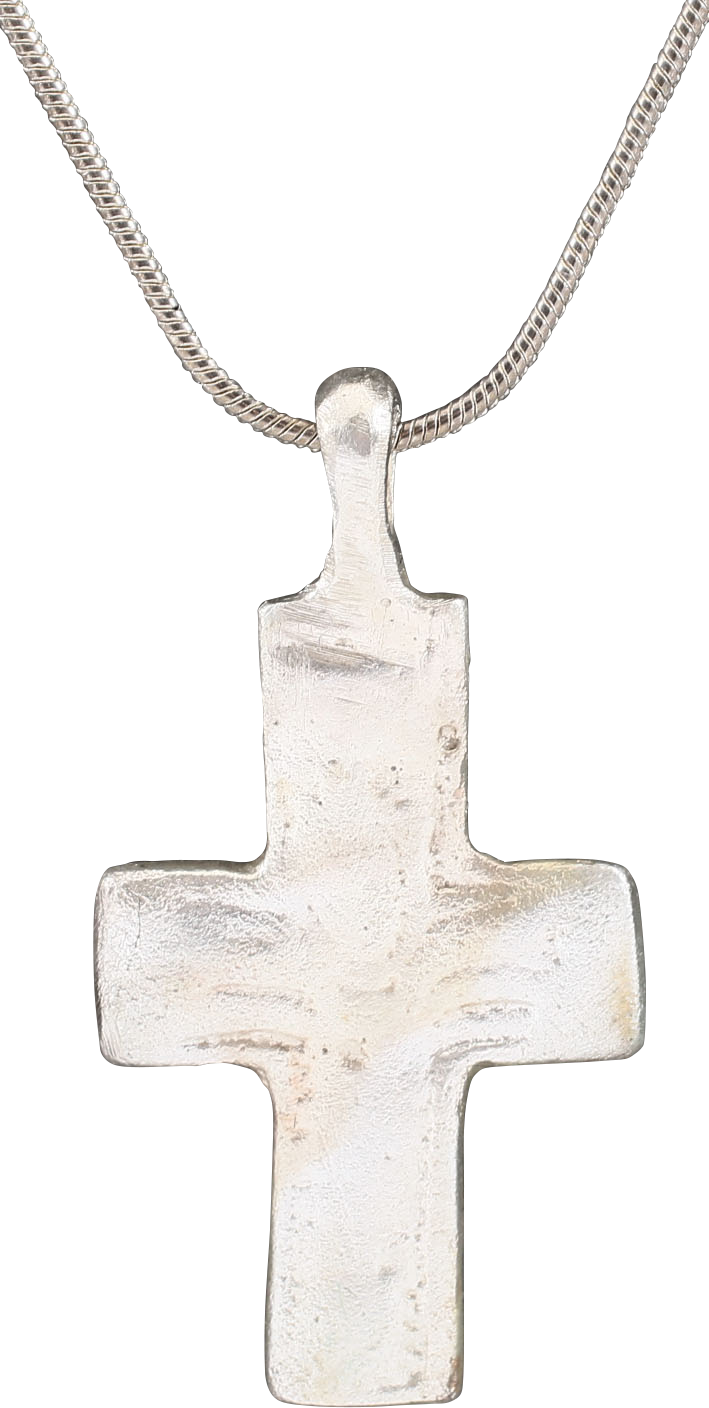 FINE MEDIEVAL PILGRIM’S CROSS NECKLACE, 7TH-10TH CENTURY AD - Fagan Arms (8202617061550)