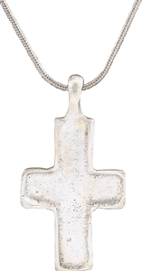 FINE MEDIEVAL PILGRIM’S CROSS NECKLACE, 7TH-10TH CENTURY AD - Fagan Arms (8202617061550)