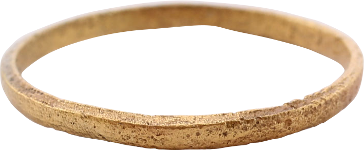 ANCIENT VIKING WEDDING RING, SIZE 8 ¼ (8230980059310)