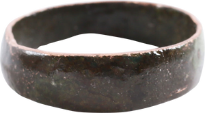 RARE COPPER VIKING WEDDING RING, 900-1050 AD, SIZE 10 (8250096353454)