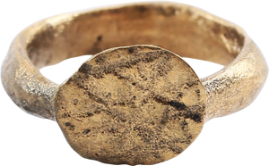 CURIOUS MEDIEVAL CHILD’S RING C.800-1200 AD (8202553557166)