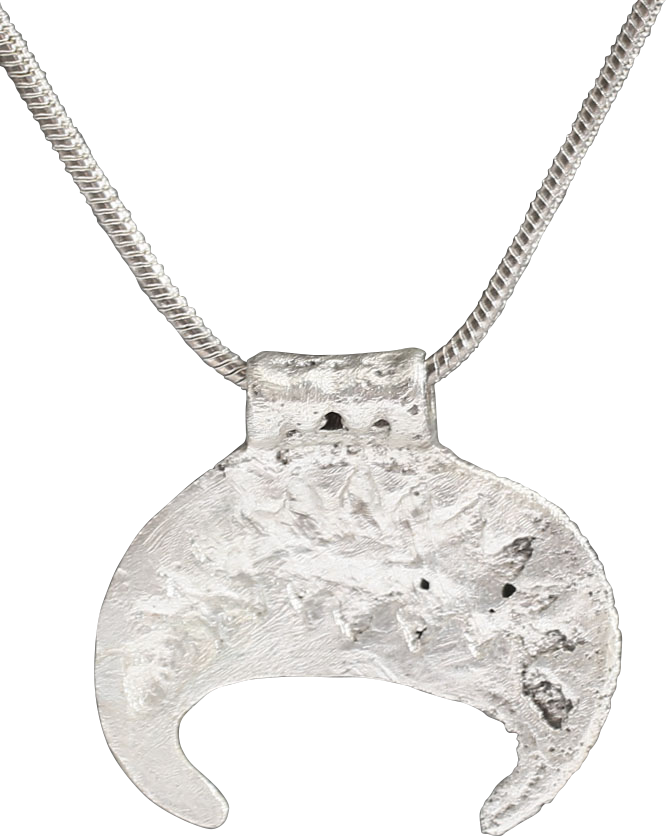 VIKING LUNAR PENDANT NECKLACE - Picardi Jewelry