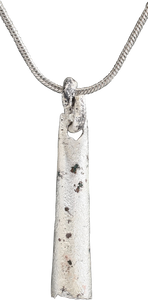 VIKING CONICAL BEAD/ OR PENDANT NECKLACE, 866-1067 AD - Picardi Jewelry