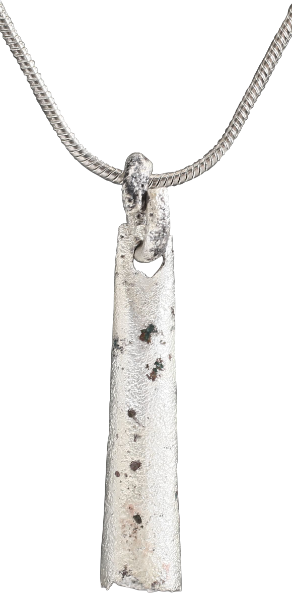 VIKING CONICAL BEAD/ OR PENDANT NECKLACE, 866-1067 AD - Picardi Jewelry