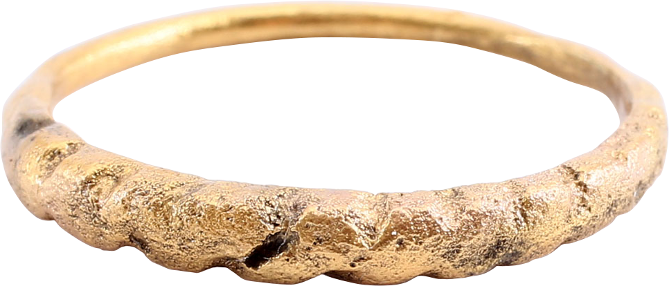 VIKING ROPED OR TWIST WEDDING RING, C.866-1067 AD, 10 ¼ - Fagan Arms (8202585440430)