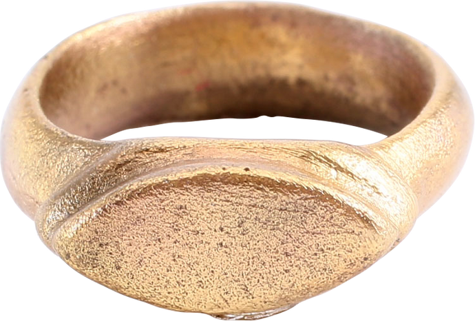 ROMAN SIGNET RING, 2ND-5TH CENTURY AD, SIZE 4 3/4 - Picardi Jewelry