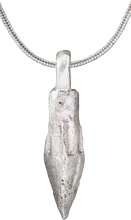 GREEK ARROWHEAD PENDANT NECKLACE, 300-100 BC - Fagan Arms (8202586783918)